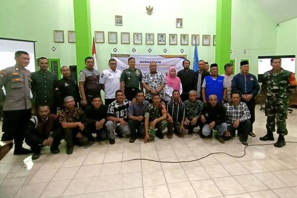 Danramil 0833/Kota Malang Sosialisasi Tanggap Bencana kepada Warga Tunggulwulung