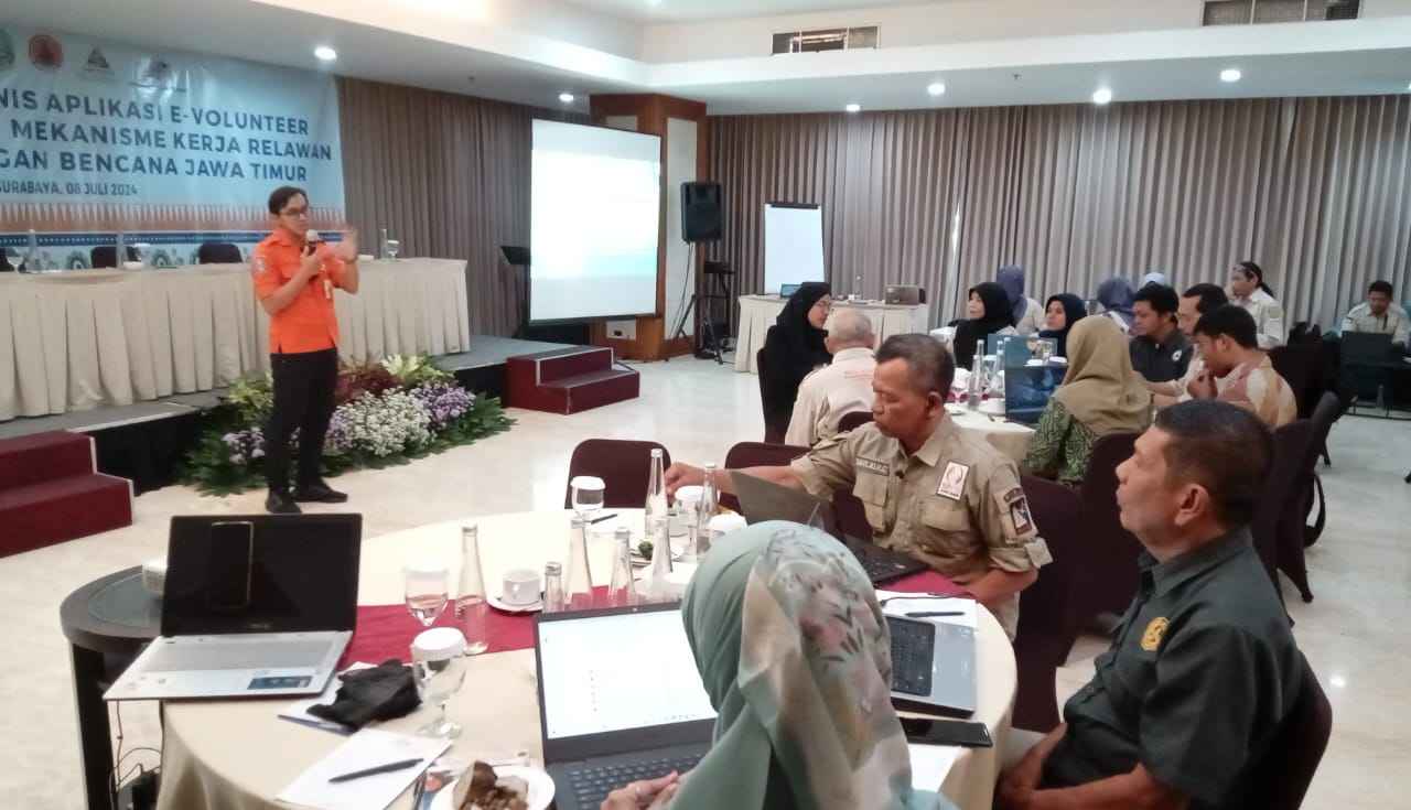 Relawan Organisasi Mitra SRPB Jatim Ikuti Bimtek E-Volunteer
