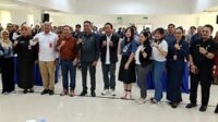 Foto bersama pemateri, peserta dan undangan JMS 2024 Malang. (rhd) - JMS 2024 Malang, Ajak Jurnalis dan Komunitas Produksi Konten Digital dengan AI