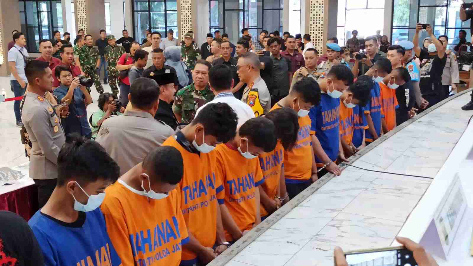 Keroyok Polisi, 13 Oknum Anggota PSHT Jember Ditetapkan Tersangka