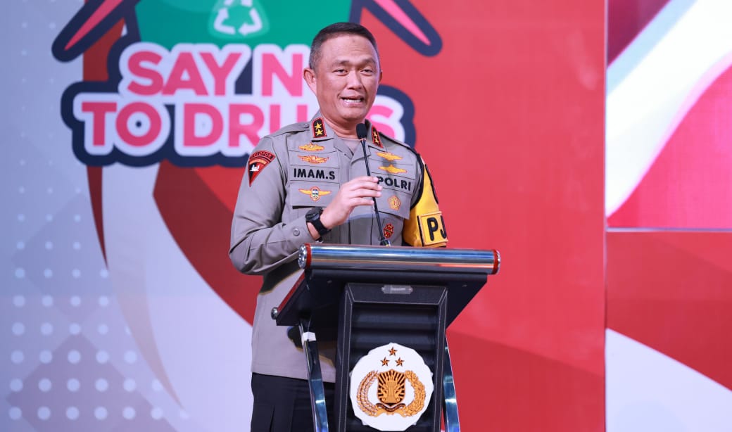 Kapolda Membuka Road Show Sosialisasi Bahaya Penyalahgunaan Narkoba Bagi Pelajar dan Mahasiswa