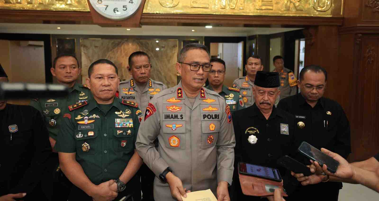 Tiga Ribu Personel Gabungan Disiagakan Amankan Tradisi Suroan Agung di Madiun