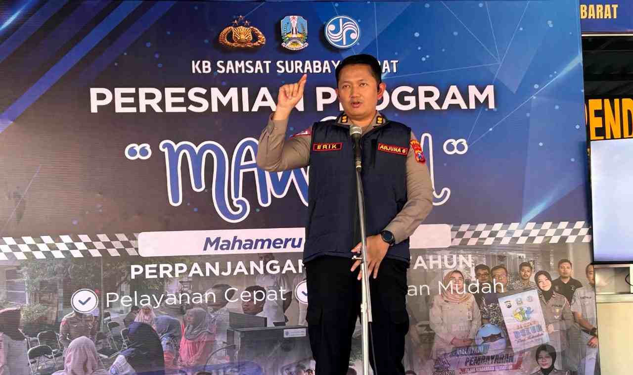 Kantor Samsat Surabaya Barat Luncurkan Inovasi Mahameru Walk-Thru