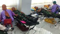 Kodim 0833/Kota Malang Turut Donor Darah di RSU Brimedika