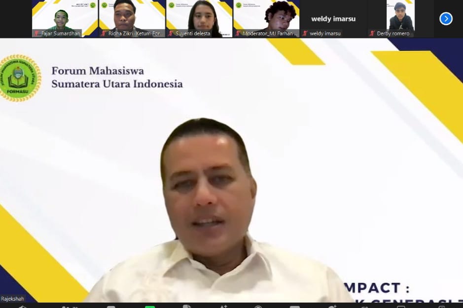Tatap Dunia Kerja, FORMASU Indonesia Gelar Webinar Nasional Bersama Musa Rajekshah dan Vina Muliana