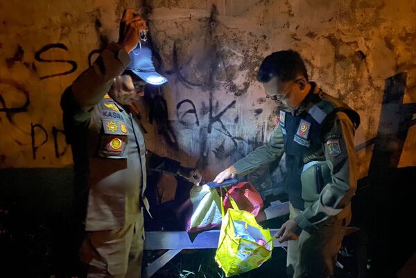 Tumpas Bisnis Lendir, Satpol PP Kabupaten Malang Patroli Wilayah Lawang
