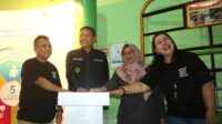 Peresmian Pasar Sadar BPJS Ketenagakerjaan, bentuk simbolis terlindunginya ratusan pedagang Oro-Oro Dowo. (ist) - Pilot Project Pasar Sadar BPJS Ketenagakerjaan, Ratusan Pedagang Oro-Oro Dowo Terlindungi