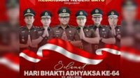 Peringatan Hari Bhakti Adhyaksa ke-64 Kejari Batu. (ist) - Peringatan Hari Bhakti Adhyaksa ke-64 di Kejari Batu