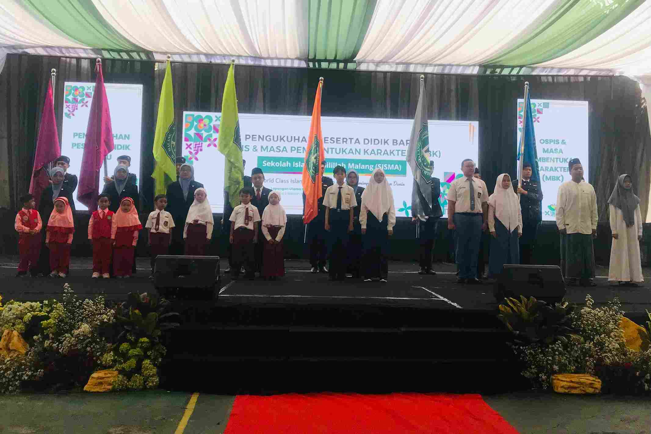 SISMA Gelar OPSIS, 646 Peserta Didik Baru Resmi Dikukuhkan