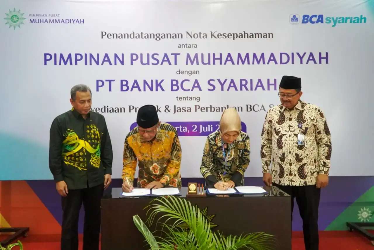 Muhammadiyah Gandeng BCA Syariah, Haedar Berharap Berdampak pada Peningkatan Taraf Hidup Rakyat Banyak