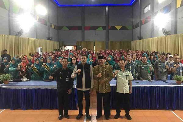 Pj Wali Kota Malang hadiri sosialisasi sekolah ramah anak di aula kantor Kecamatan Sukun. (afi) - Sosialisasi Sekolah Ramah Anak, Pj Wali Kota Malang: Harus Bebas dari Kekerasan dan Diskriminasi