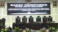 Pj Wali Kota Malang sampaikan pembahasan KUA-PPAS saat sidang Paripurna DPRD Kota Malang. (afi) - Targetkan PAD 2025 Rp1,174 Triliun, Pj Wali Kota Malang Optimis Berbagai Prioritas Terealisasi