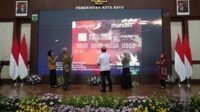 Prosesi launching Kartu Kredit Pemerintah Daerah Kota Batu. (ist) - Launching Kartu Kredit Pemerintah Daerah di Lingkungan Pemkot Batu