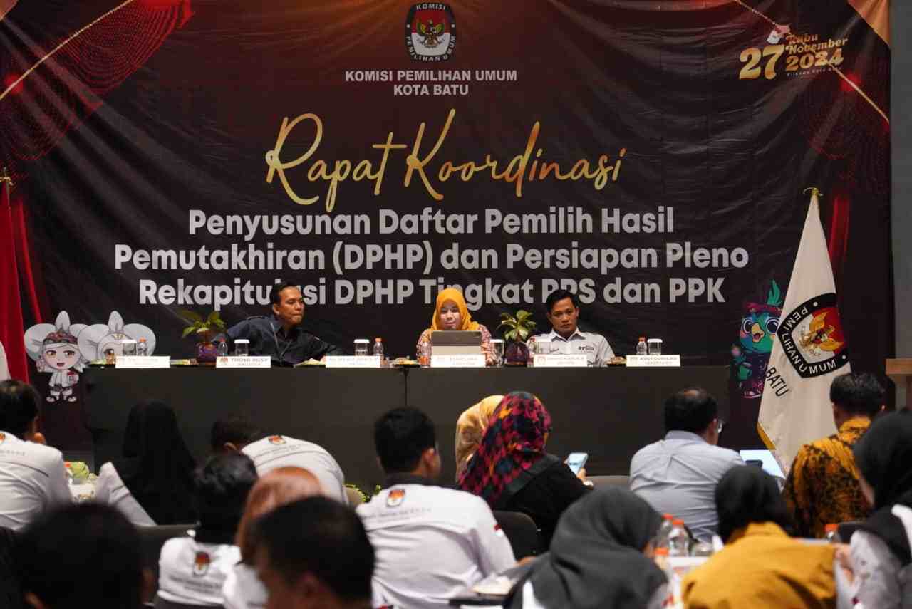 Ketua KPU Batu: Data Pemilih Harus Disusun Dengan Baik dan Valid