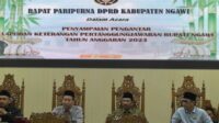 DPRD Ngawi Beri Sederet Catatan Terkait LKPJ Bupati 2023