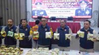 Polda Jatim Tangkap Dua Tersangka Jaringan Internasional, Amankan 84 kg Sabu