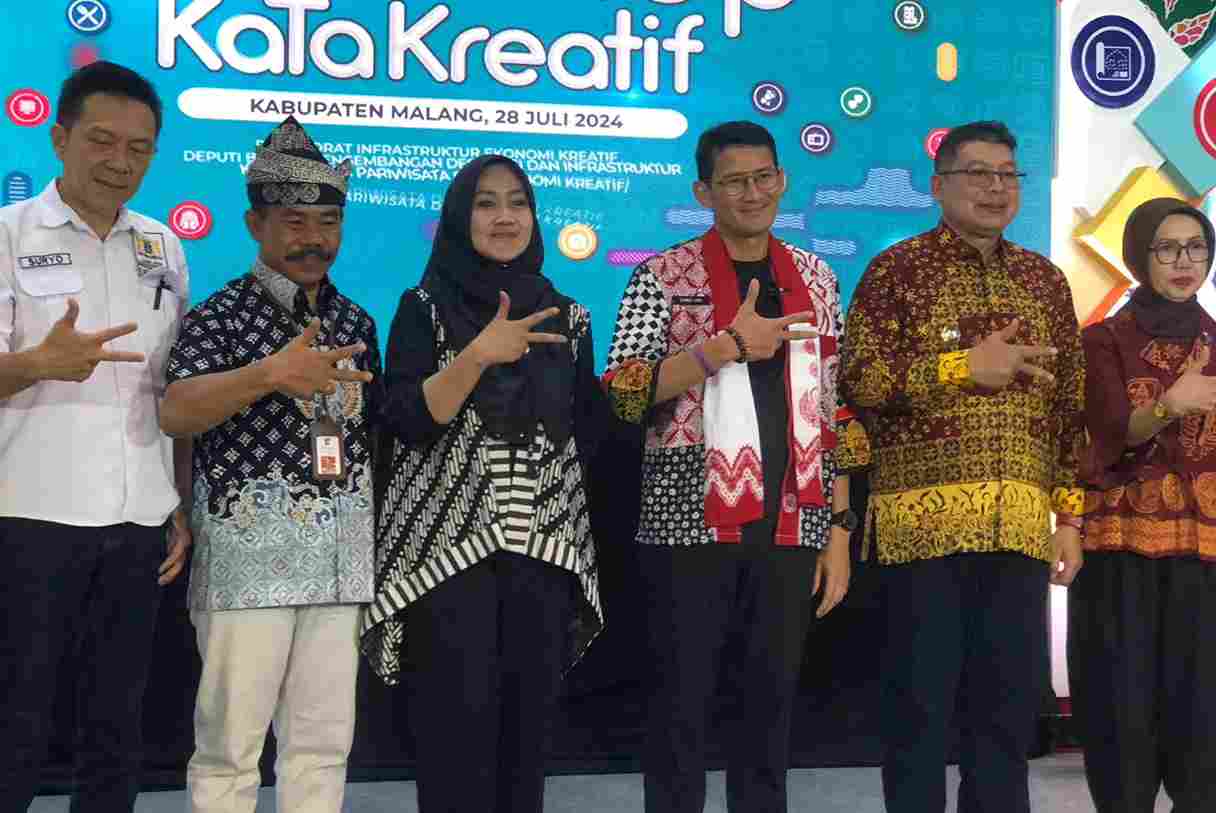 Sandiaga Uno Sebut Kabupaten Malang Berpotensi Sebagai Kabupaten Kreatif