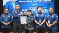 Bung Karna Resmi Terima Surat Rekomendasi B1-KWK Partai Demokrat