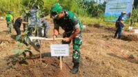 Hari Sungai Nasional, Personel Kodim 0833/Kota Malang Tanam Pohon dan Bersih-bersih Kali