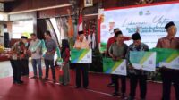 Lebaran Yatim, Baznas Nganjuk Bagikan Kunci Rumah, Gerobak Dan Premi BPJS