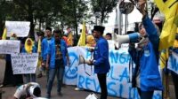 Aliansi Mahasiswa Nganjuk Datangi Gedung DPRD, Kawal Putusan MK