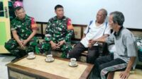 Babinsa Oro-oro Dowo Komsos Bersama Tokoh Masyarakat