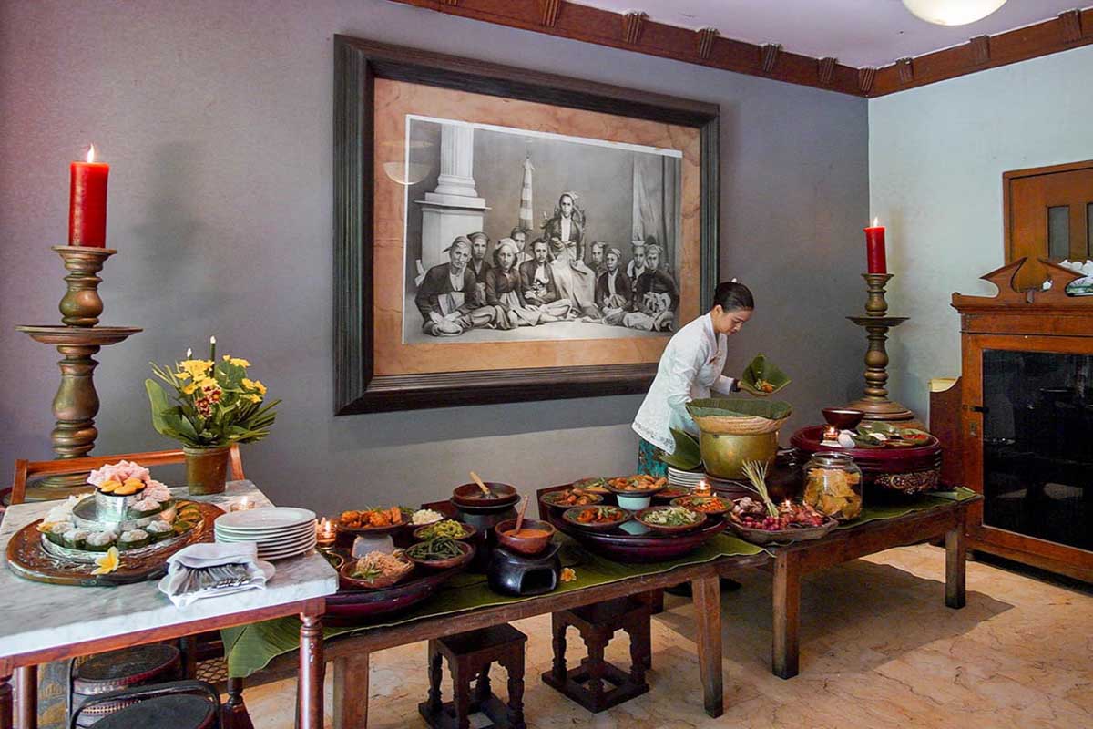 Berbagai makanan khas nusantara dan dunia hadir memanjakan lidah para pengunjung. (ist) - Konsisten Perkenalkan Budaya Indonesia, Hotel Tugu Malang Terima Penghargaan Travel+Leisure Awards 2024