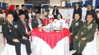 Dandim 0833 Hadiri Resepsi Malam Kenegaraan Paskibraka Kota Malang