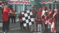 Kodim 0833/Kota Malang Gelar Jalan Sehat Gebyar Kemerdekaan HUT ke-79 RI