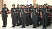 Danrem 083/Bdj Hadiri Sertijab Irdam V/Brw dan Danrem 084/BJ