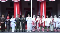 Danrem 083/Bdj Hadiri Upacara Detik-Detik Proklamasi Kemerdekaan ke-79 RI