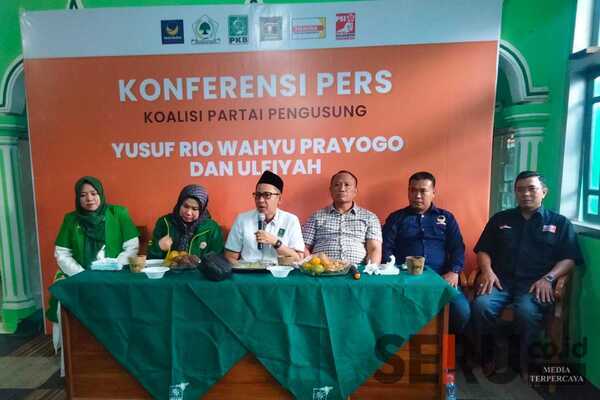 Enam Parpol Deklarasikan Dukung Mas Rio-mbak Ulfi, Target 75 Persen Suara Pilkada Situbondo 2024
