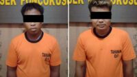 Dua pelaku pencurian kendaraan sewaan wisatawan. (ist) - Wisatawan Gumuk Pangroso Poncokusumo Kehilangan Sepeda Motor Sewaan