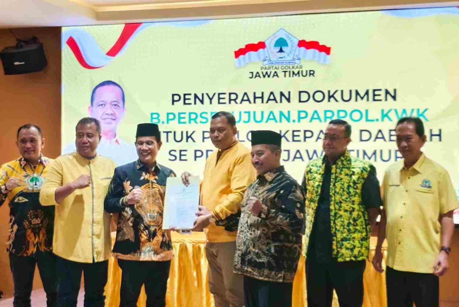 Partai Golkar Juga Turunkan Rekomnya Kepada Gunawan dan Umar Usman untuk Pilkada Kabupaten Malang