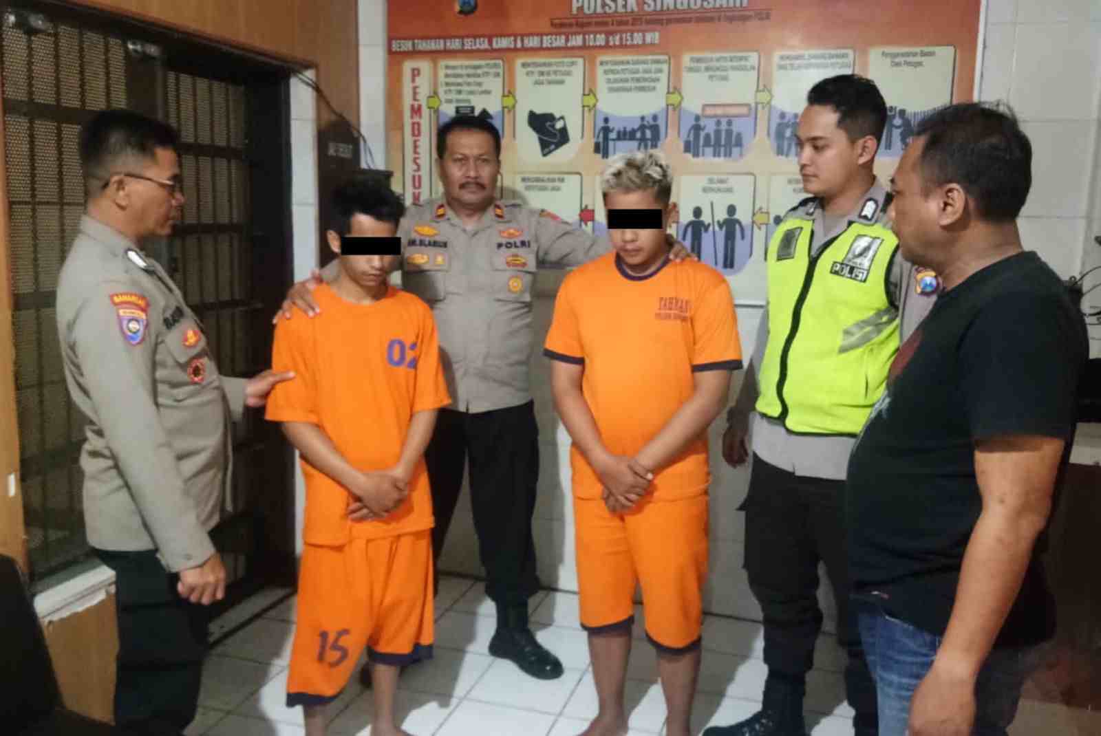 Dua Pengedar di Singosari Diamankan Bersama Satu Gram Sabu  