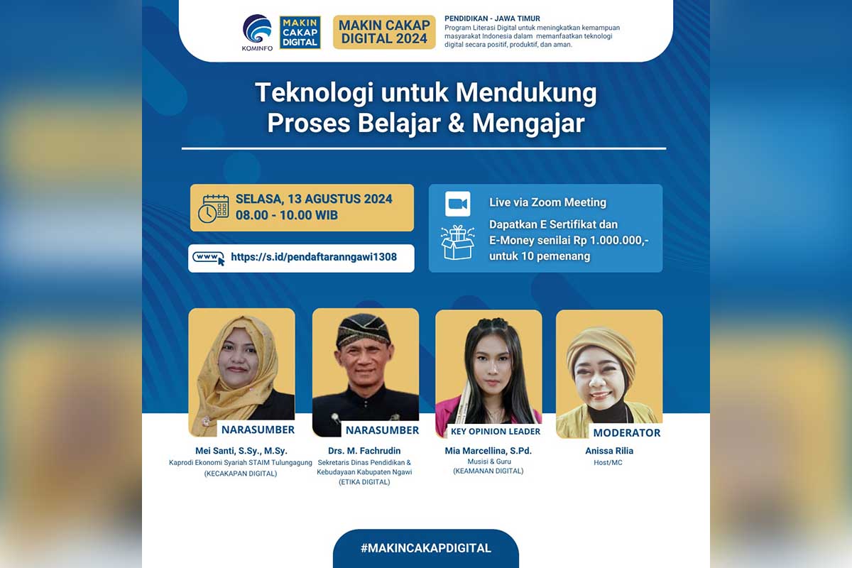 Kemkominfo bahas Peran Teknologi dalam Mendukung Proses Belajar Mengajar di Ngawi. (ist) - Kemkominfo Bahas Peran Teknologi dalam Mendukung Proses Belajar Mengajar di Ngawi