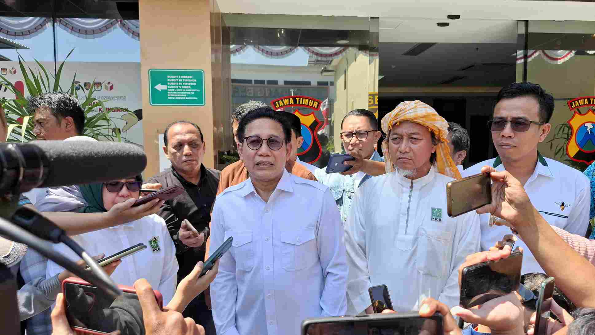 Jajaran DPW PKB Laporkan Lukman Edy ke Polda Jatim Dugaan Pencemaran Nama Baik