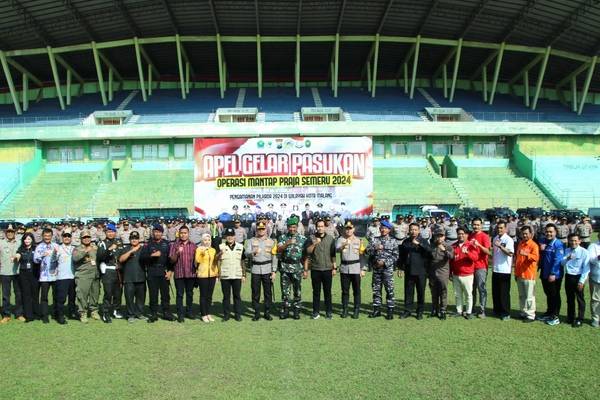 Kodim 0833/Kota Malang Kerahkan Personel Gelar Pasukan Operasi Mantap Praja Semeru