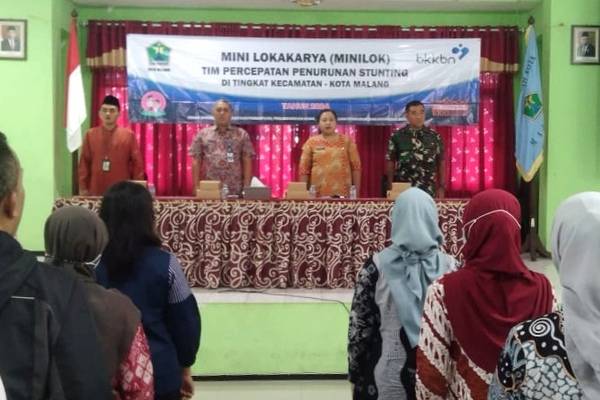 Koramil Blimbing Turut Sosialisasi Percepatan Penurunan Stunting di Kota Malang