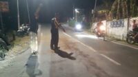Lokasi kecelakaan tabrak belakang di Kecamatan Turen. (ist) - Jalan Menurun, Dua Pengendara Sepeda Motor Tewas Setelah Tabrak Belakang Truk