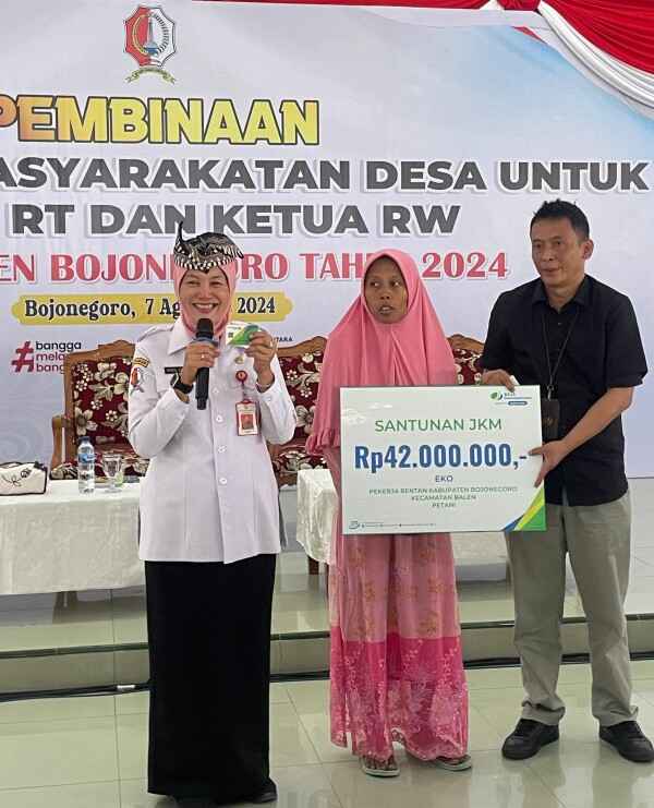 Para Ketua RT dan RW Antusias Tanggapi Rencana Pemkab Bojonegoro Beri Kartu BPJS Ketenagakerjaan