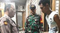 Pelaku Pencurian usai diamankan Polsek Tlanakan Pamekasan. (SERU.co.id/udi) - Polres Pamekasan Berhasil Amankan Terduga Pelaku Pencurian Motor