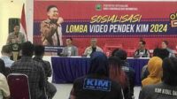 Pj Wali Kota Malang berharap KIM bisa berkolaborasi dengan Pemkot Malang. (afi) - Pj Wali Kota Malang Berharap Lomba Video Pendek KIM 2024 Mendorong Potensi dan Literasi Digital