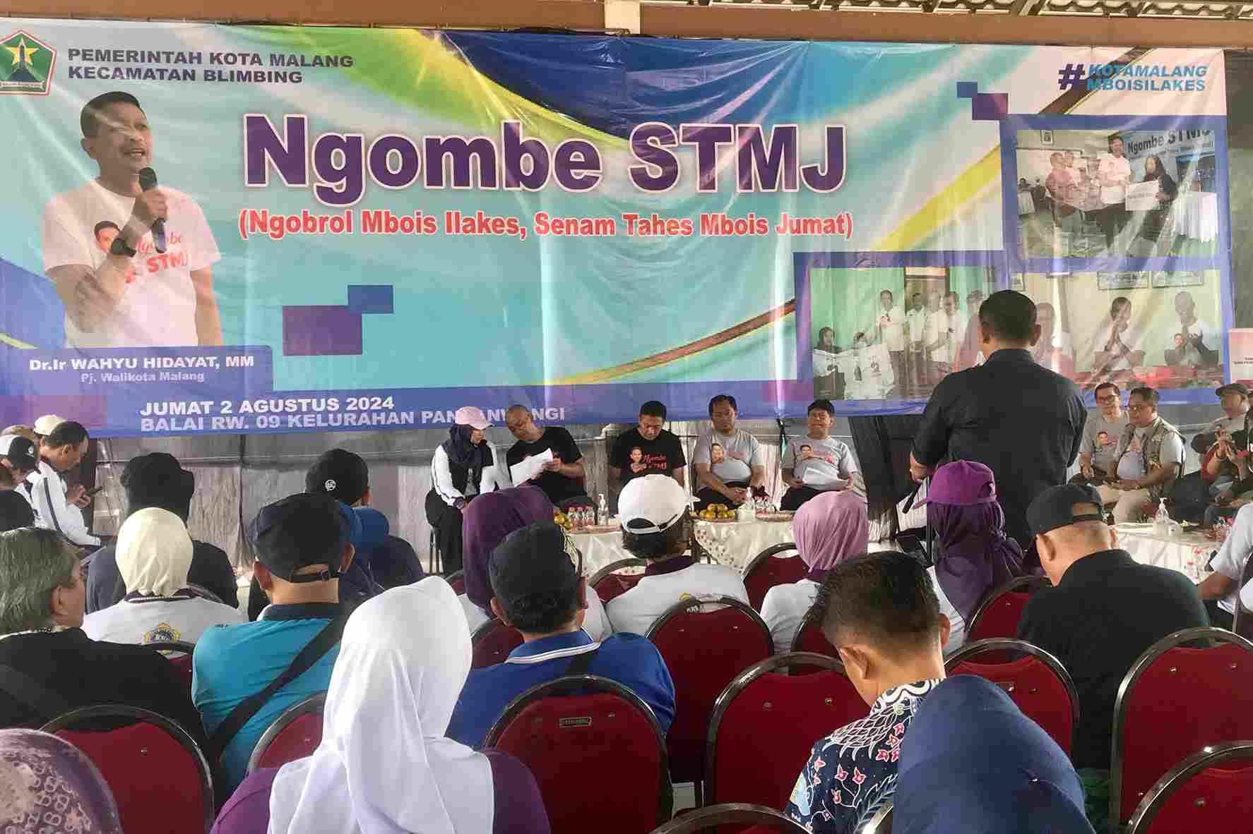 NGOMBE Edisi ke-14, Warga Kecamatan Blimbing Keluhkan Banjir, TPS, Trek-Trekan Hingga Lansia