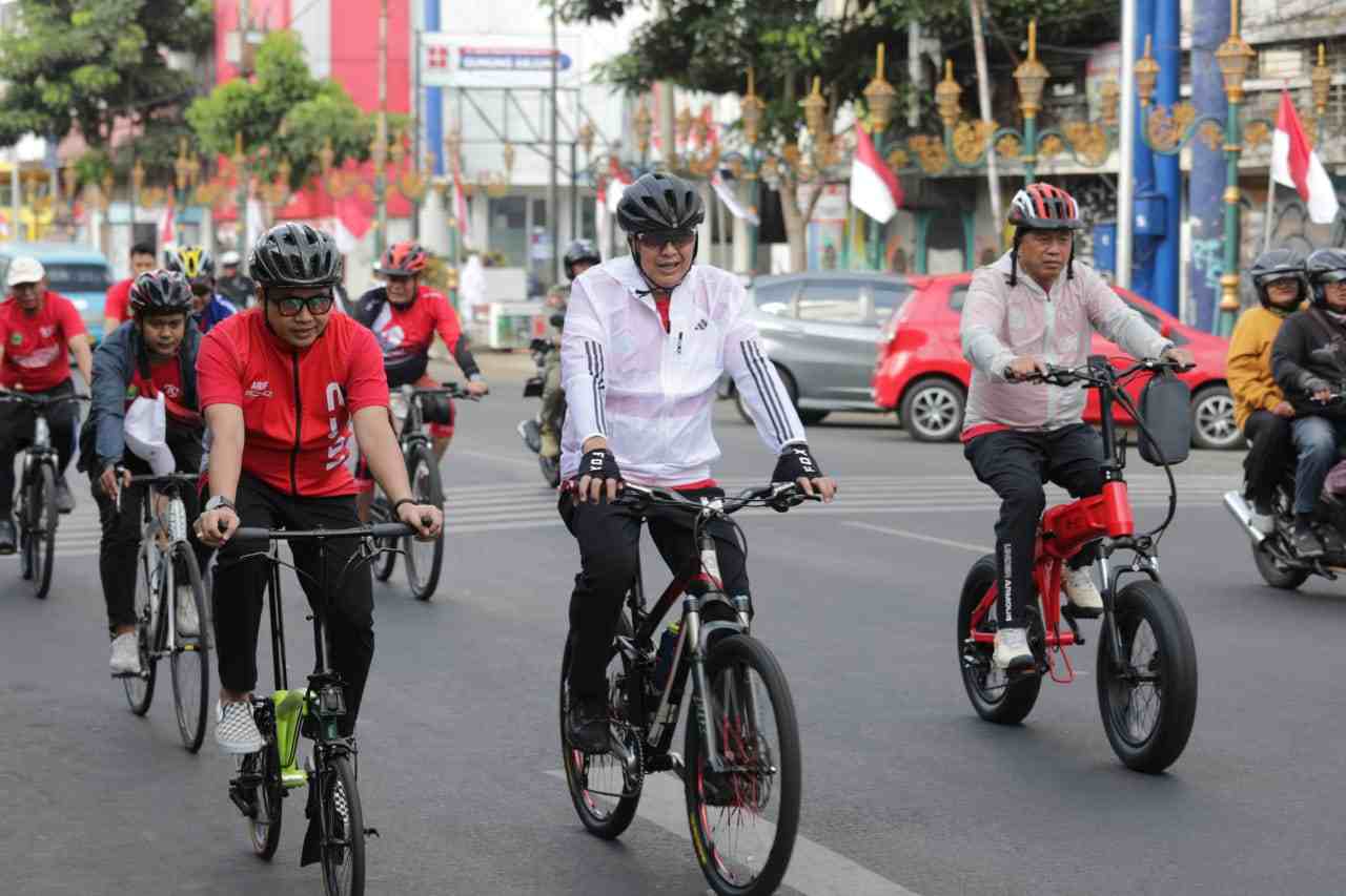 Semarak Pedalling for Freedom, Pj Wali Kota Malang Optimis Sport Tourism Jadi Andalan