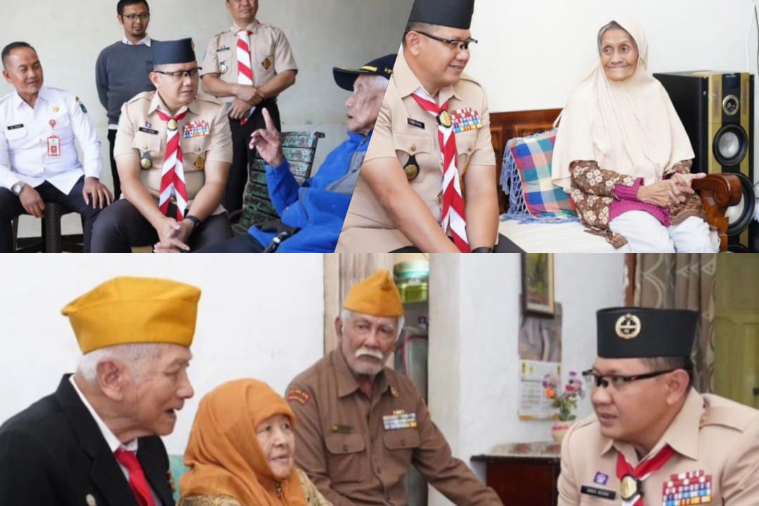 Peringati Hari Veteran, Pj Wali Kota Batu Sambangi Veteran