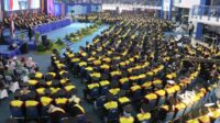 Polinema menggelar wisuda ke-65 Tahap I di Graha Polinema. (ist) - Polinema Lepas 733 Wisudawan pada Wisuda ke-65 Tahap I, Diikuti Mahasiswa Joint Degree