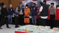 Polresta Sidoarjo Ringkus Pengedar Sabu Jaringan Internasional, 30 Kilo Sabu Diamankan