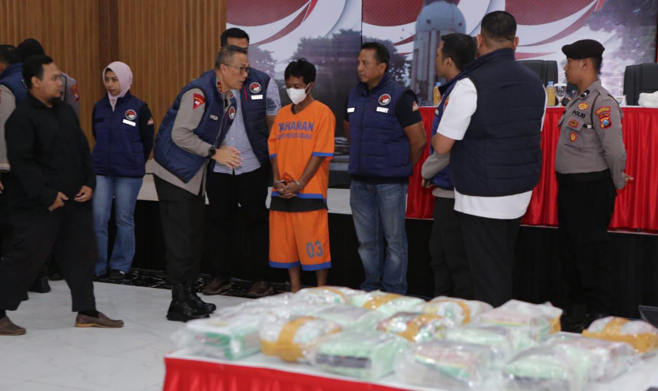 Polresta Sidoarjo Ringkus Pengedar Sabu Jaringan Internasional, 30 Kilo Sabu Diamankan