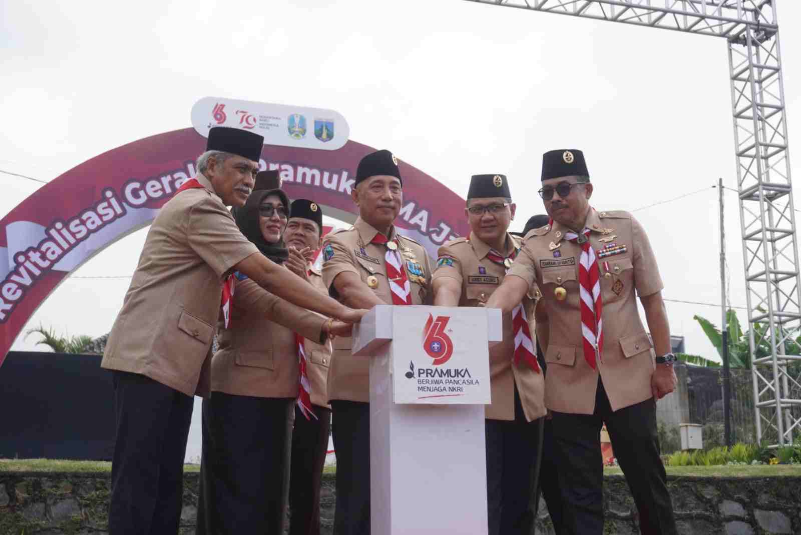 Apel Akbar Pramuka dan Pelatihan Kepramukaan Tingkat Penegak Se-Jawa Timur Pecahkan Rekor Muri